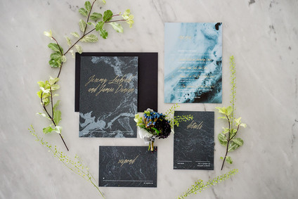 Modern industrial same sex wedding editorial