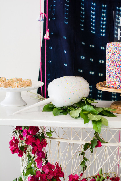 Shibori birthday party ideas