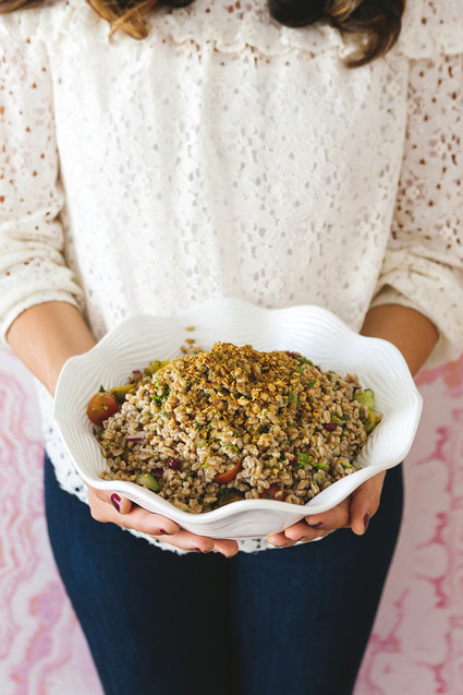 Sarah Sherman Samuel's wallpaper launch lunch