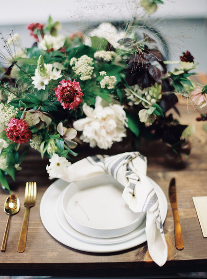 fall place setting Inspiration
