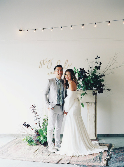 minimal fall wedding ideas