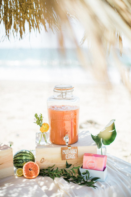 agua fresca station