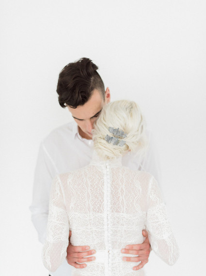 All white bohemian wedding ideas