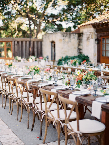 Holman Ranch wedding reception ideas