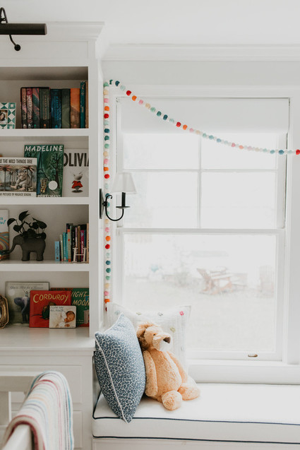 White safari inspired nursery