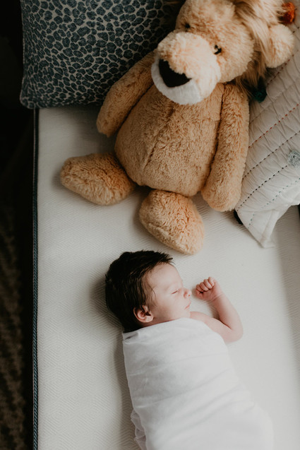 all white newborn photos