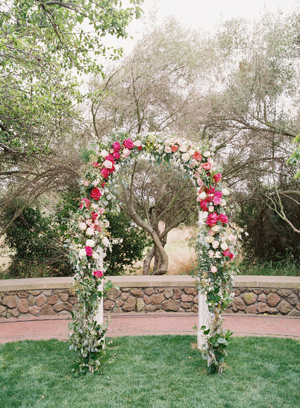 Romantic multicultural San Francisco garden wedding Inspiration
