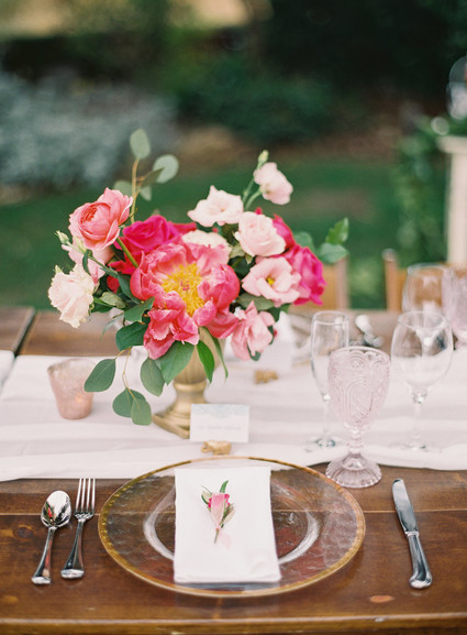 Romantic multicultural San Francisco garden wedding Inspiration