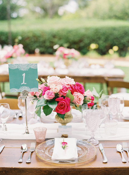 Romantic multicultural San Francisco garden wedding