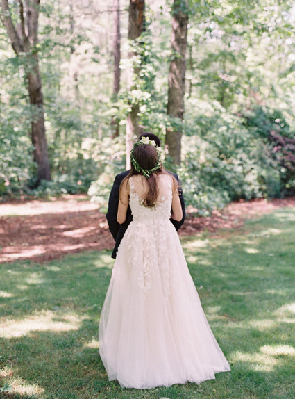 Rustic, organic farmhouse wedding in North Carolina