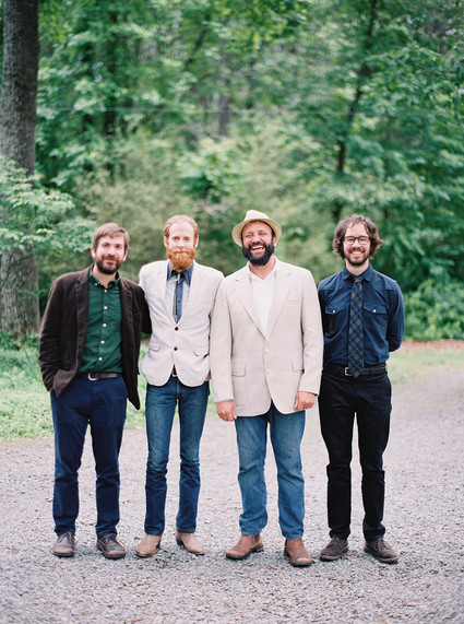 Rustic, organic farmhouse wedding in North Carolina