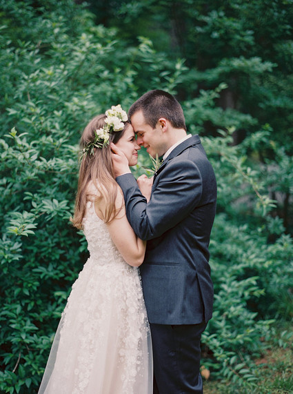 Rustic, organic farmhouse wedding in North Carolina