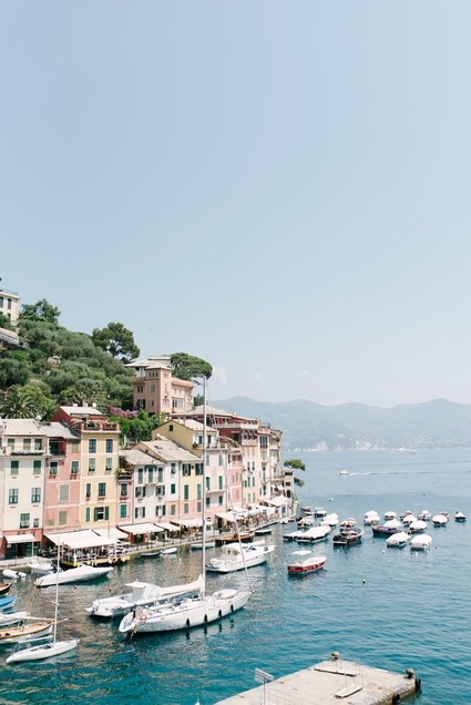 Stylish sexy Portofino elopement