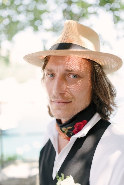 Stylish sexy Portofino elopement