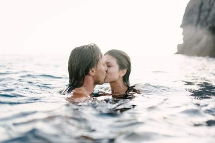Stylish sexy Portofino elopement