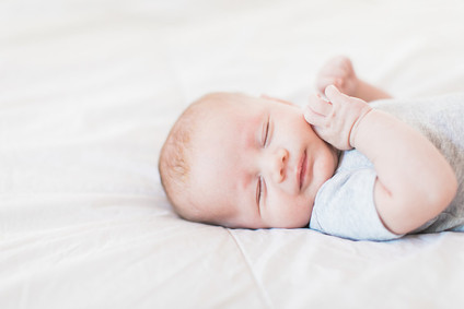 Natural light at home newborn photos