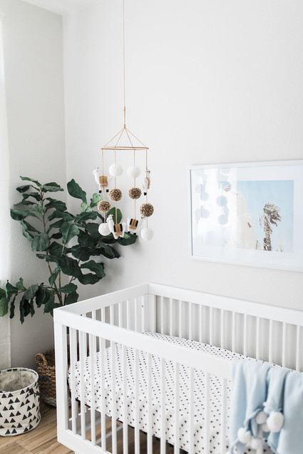 Boy's modern nursery