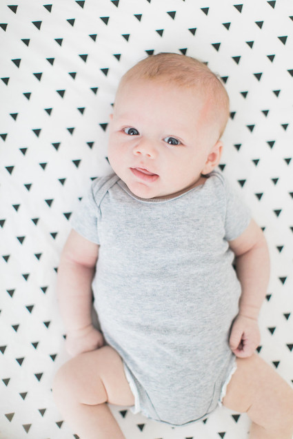 Natural light at home newborn photos