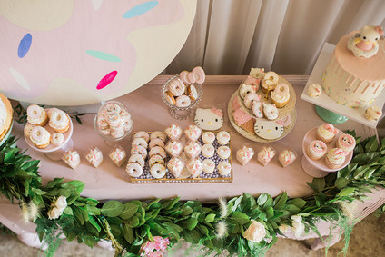 Hello Kitty donut party Inspiration