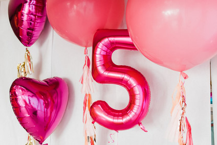 Bougainvillea and Marigold Love themed birthday party