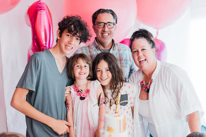 Bougainvillea and Marigold Love themed birthday party