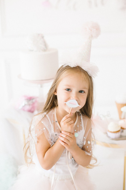 Ethereal feminine girl's birthday party ideas