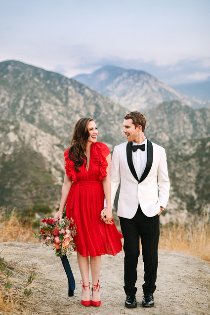 Angeles national forest engagement shoot