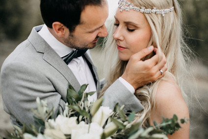 Boho beach wedding Greece