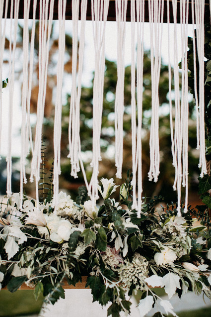 Boho beach wedding Greece