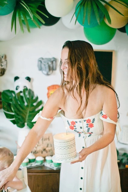 Jungle themed first birthday party ideas