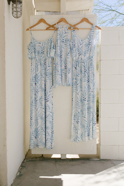 floral bridesmaid dresses