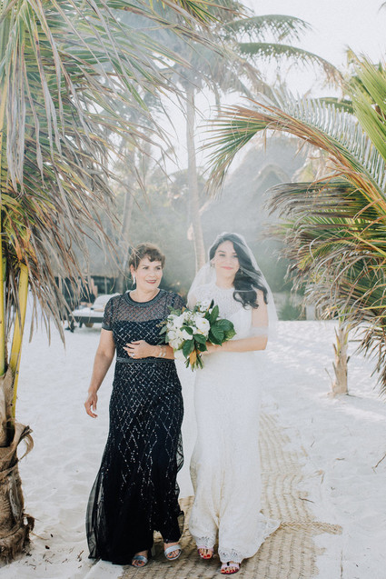 Cosmic Mayan wedding ceremony in Tulum