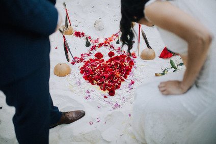 Cosmic Mayan wedding ceremony in Tulum