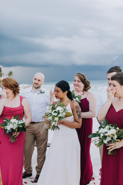 Cosmic Mayan wedding ceremony in Tulum