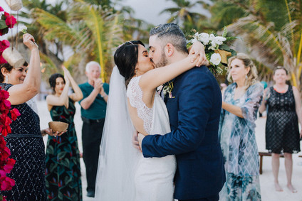 Cosmic Mayan wedding ceremony in Tulum