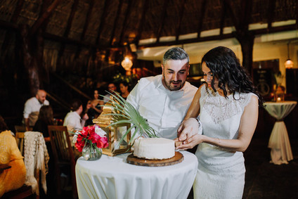 Cosmic Mayan wedding ceremony in Tulum