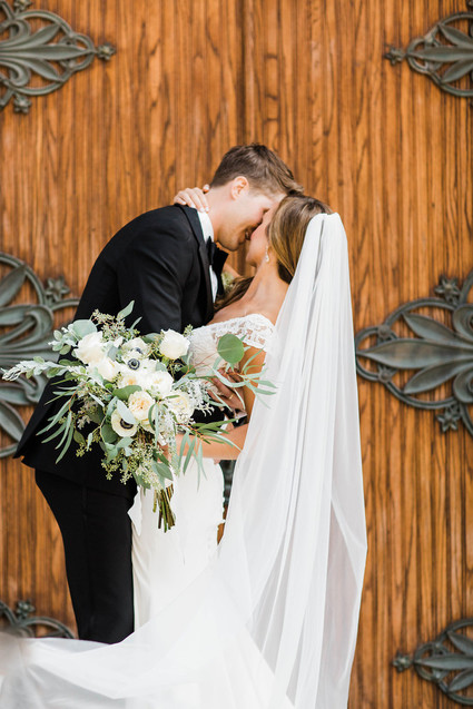 Classic Chicago wedding ceremony at St. Michael's Church
