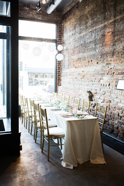 Classic Chicago wedding ceremony at A New Leaf