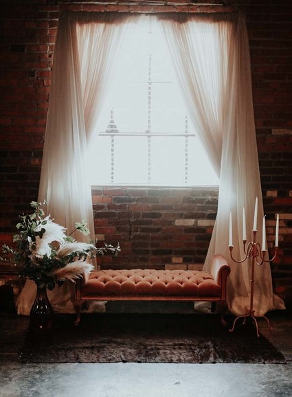 Romantic fall wedding inspiration at The Foundry in Nashville