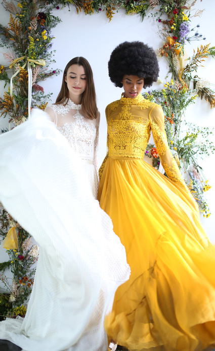 Modern bohemian bridal collection by Leanne Marshall