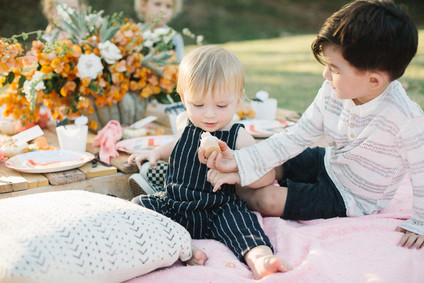 Pumpkin carving playdate
