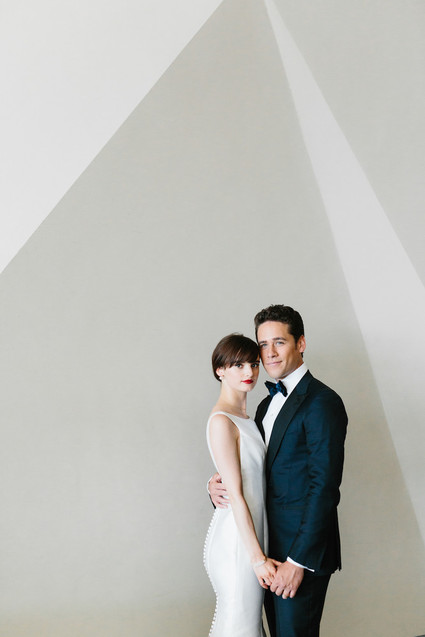 minimal museum wedding ideas