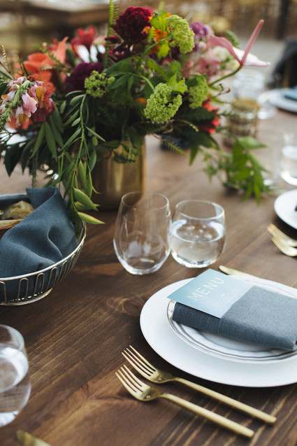 Modern desert Indian wedding celebration