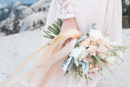 Blush Yosemite vow renewal Inspiration