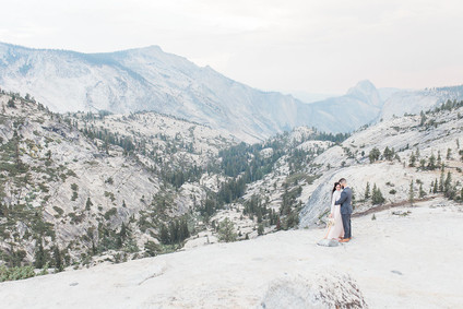 Blush Yosemite vow renewal Inspiration