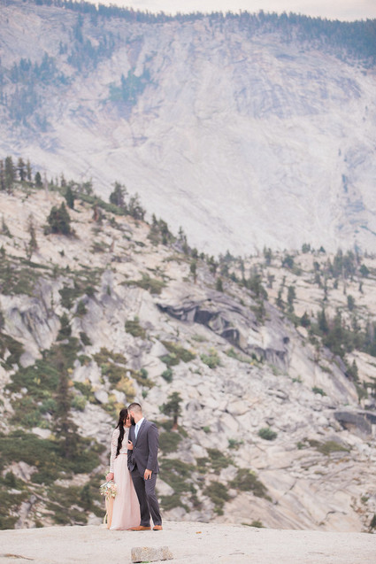 Blush Yosemite vow renewal Inspiration