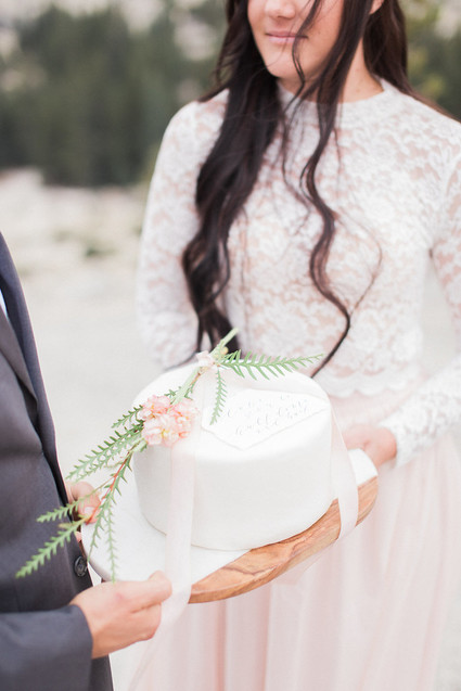Blush Yosemite vow renewal Inspiration
