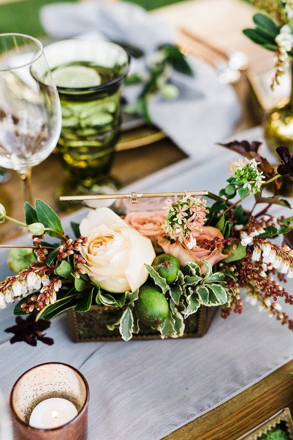 Glam fall wedding inspiration