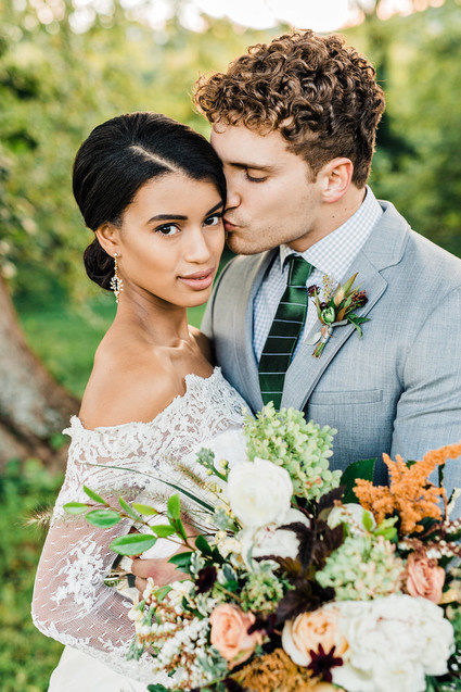 Glam fall wedding inspiration