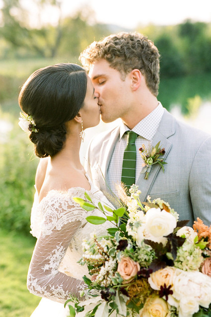 Glam fall wedding inspiration Inspiration